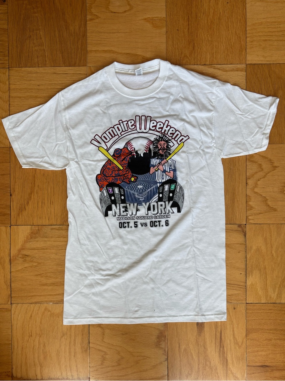Vampire Weekend NYC Madison Square Garden Limited Edition Concert Tee